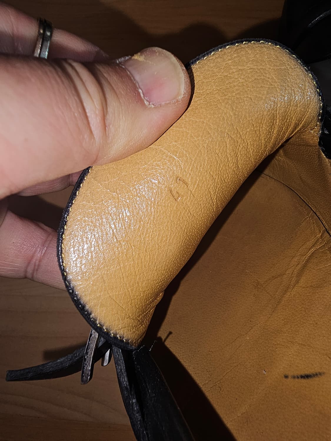 에르메스 블랙 가죽 남성 로퍼 구두 상품이미지10