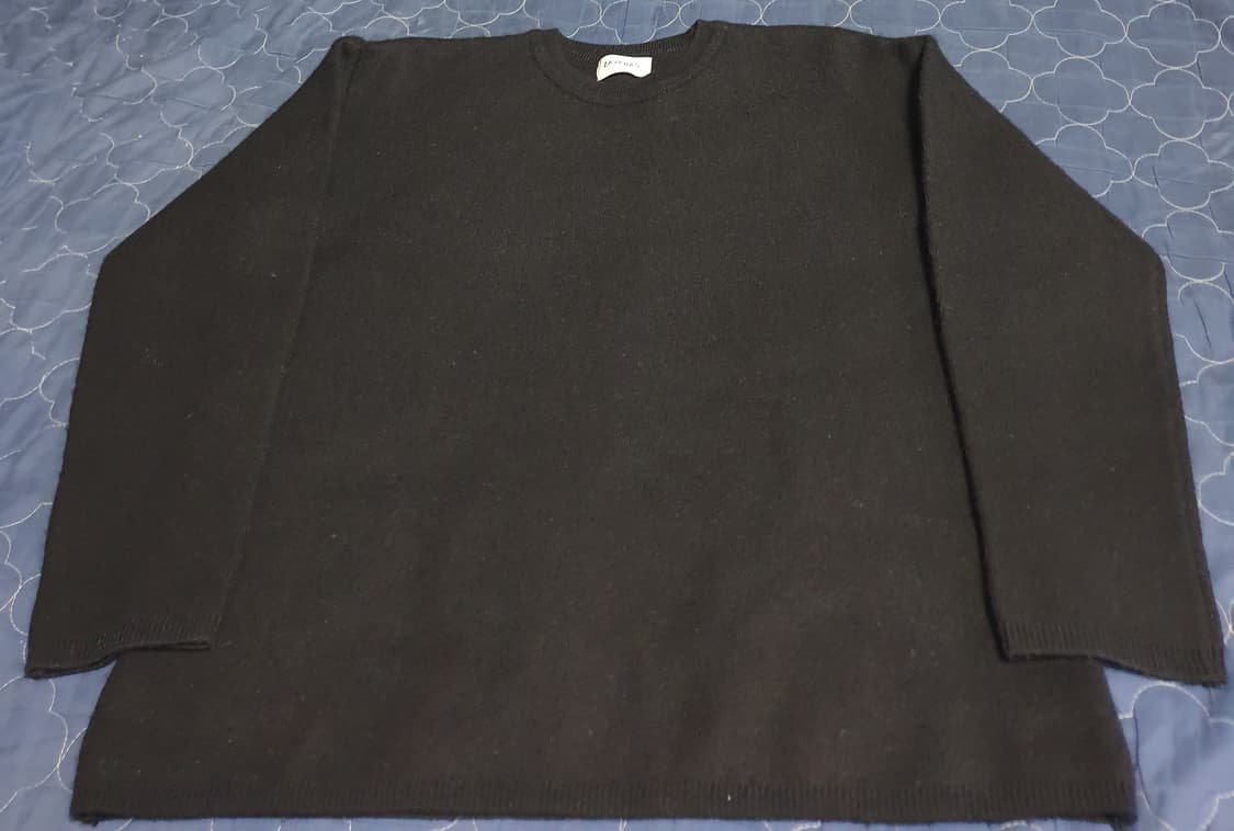 자바나스 캐시나일론 혼방 울 스웨터 블랙 (M) 상품이미지1