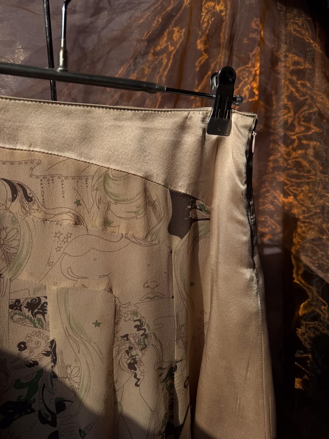 Heat Paisley Mini Skirt 0160 상품이미지3