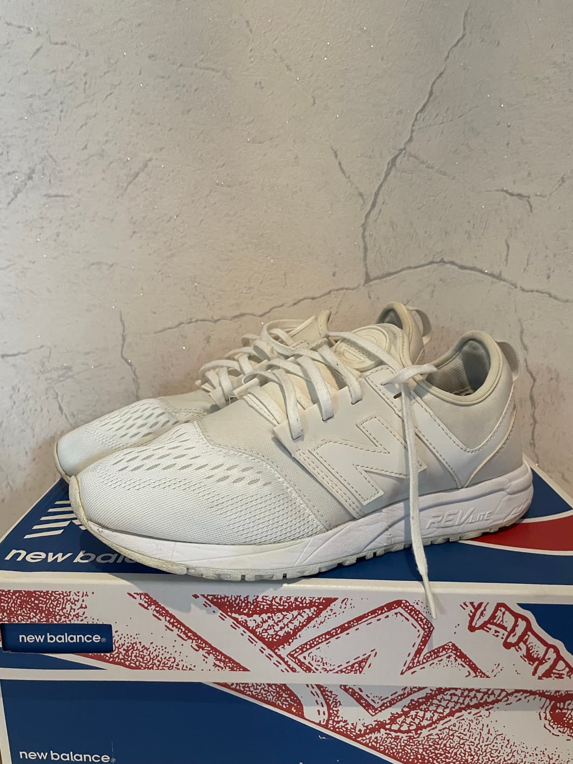 뉴발란스 MRL 흰색 운동화 245 상품이미지1