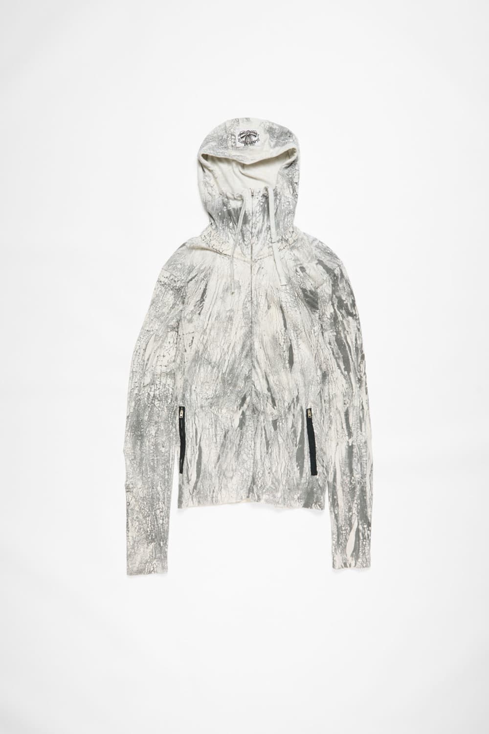 아크네 스튜디오 페이디드 하이넥 니트 집업 L 상품이미지4