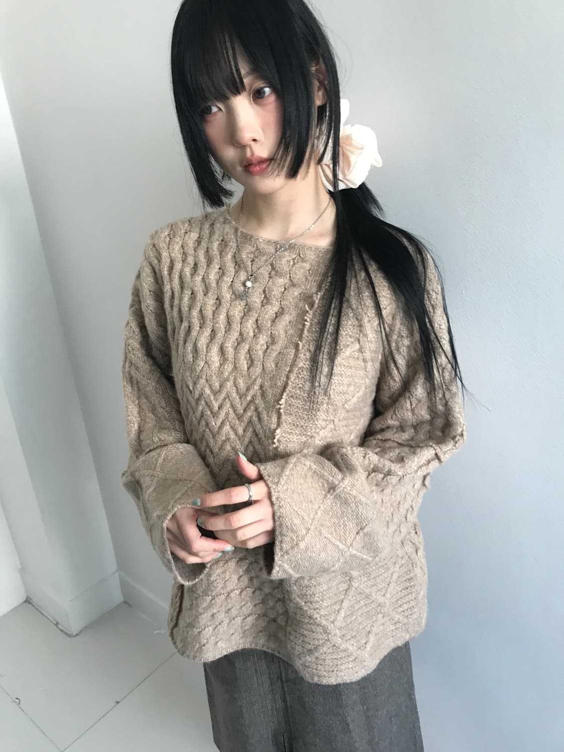 (Vintage)Vintage loose knit 상품이미지1