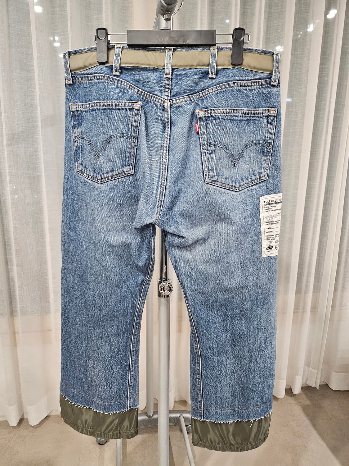 폴리퀀트×리바이스 청바지 Size 2 (허리 34정도) 상품이미지6