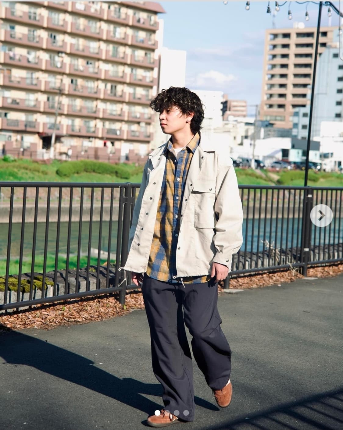 새상품 노스페이스 퍼플라벨 for 나나미카 헤링본 필드 자켓 XL 상품이미지3