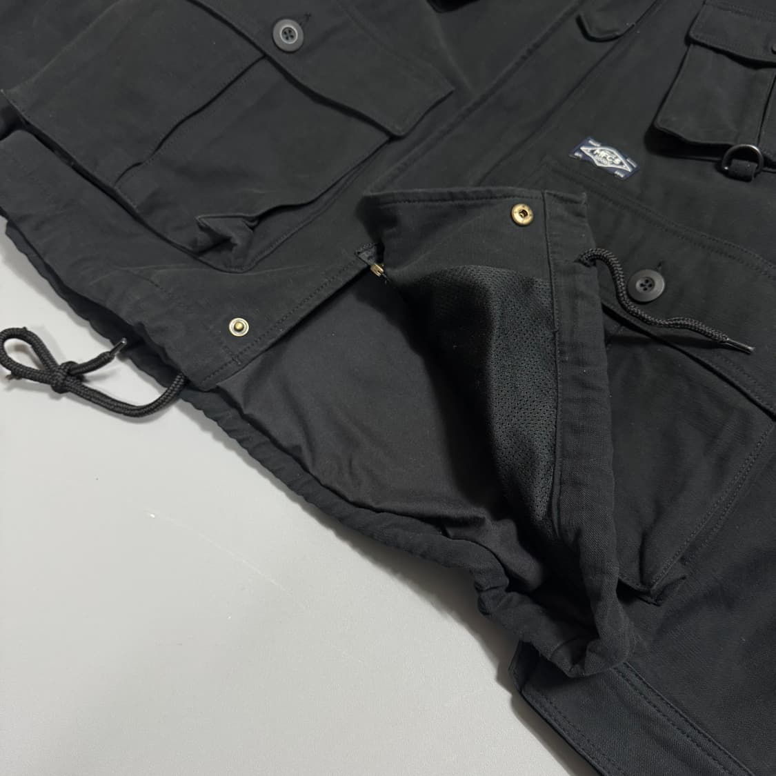 MFC STORE 블랙컬러 라벨 로고 코튼 복각 필드 자켓 상품이미지8