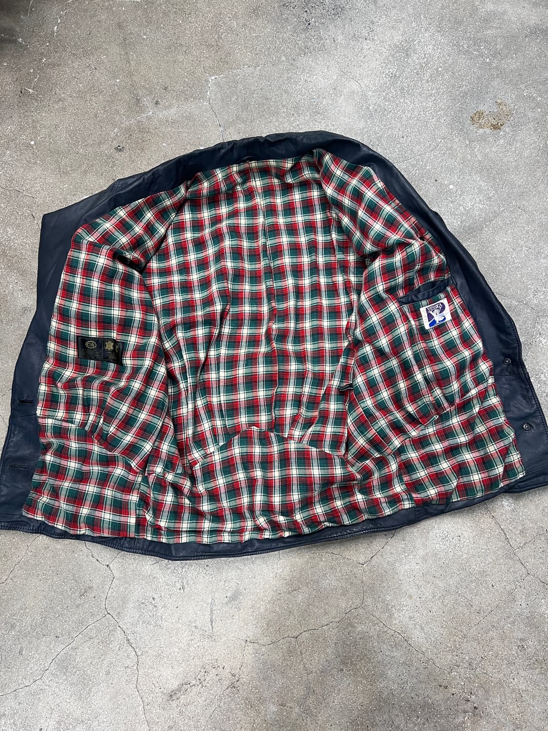 90’s 독일 Yessica 오버핏 가죽 자켓 상품이미지7