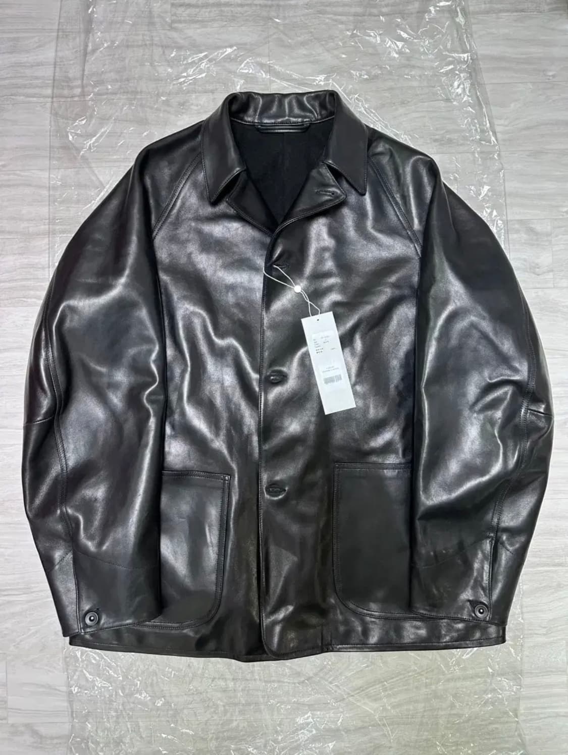 [2] 코모리 레더 워크 자켓 상품이미지4