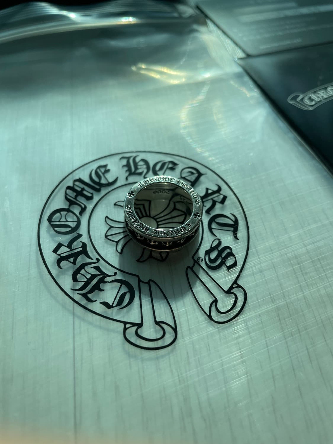 [US5.5] 크롬하츠 미니플러스링 상품이미지3