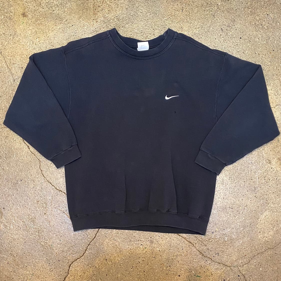 USA 미국 빈티지 블랙 나이키 맨투맨 상품이미지1