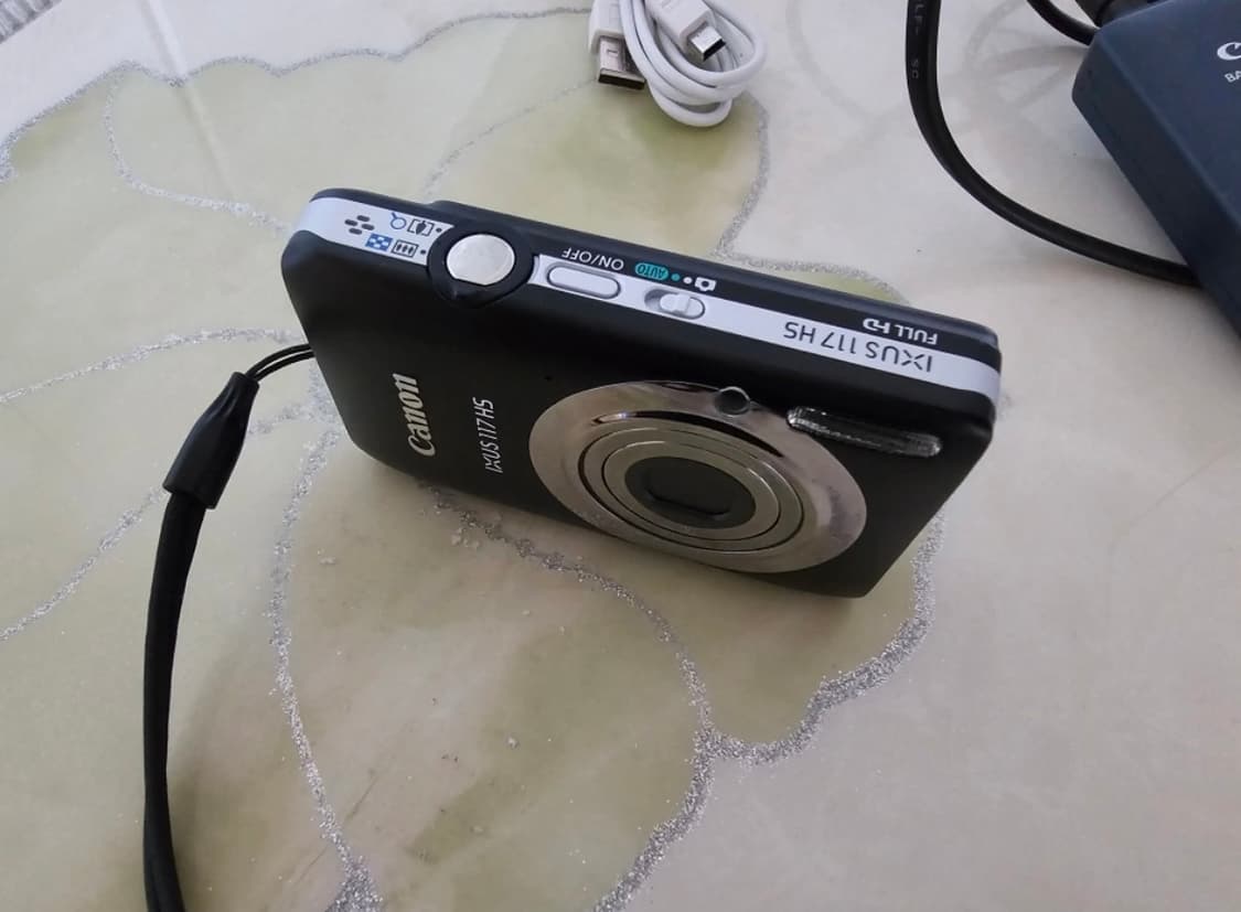 S급) 캐논 익서스 ixus 117 HS 블랙 디지털 카메라 상품이미지4