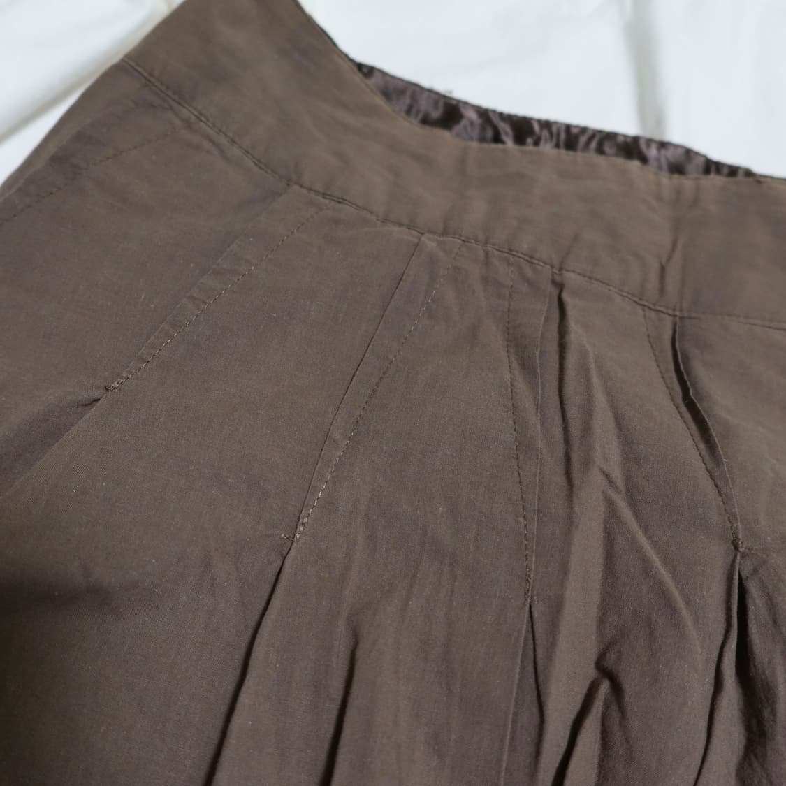 Vintage 로우라이즈 미디 스커트 상품이미지5