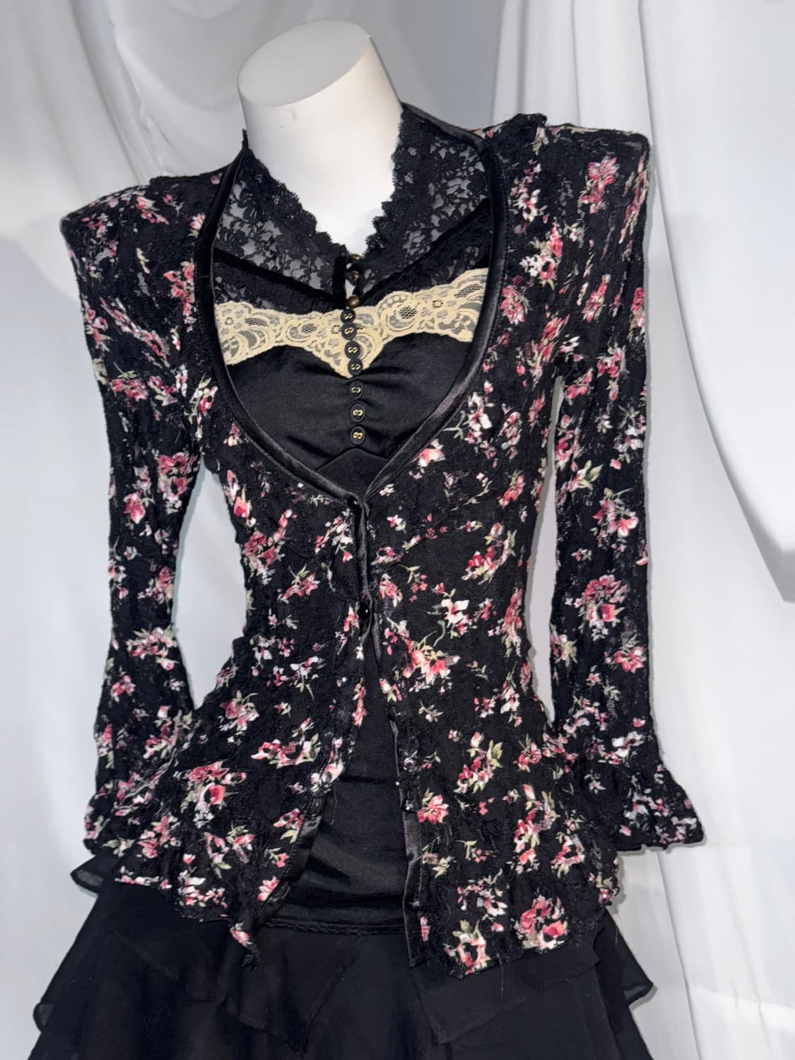 (5pcs) 무채색 블랙 오리엔탈 코디세트  상품이미지9