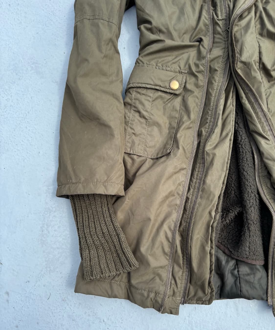 Vintage "Vintage" 00's Mood Khaki Handwa 상품이미지3