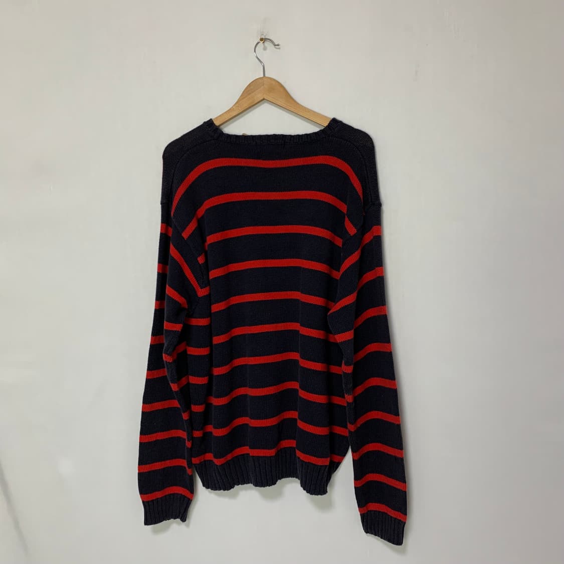 로렌랄프로렌 스트라이프 니트 빈티지 스웨터 루즈핏 XL 상품이미지5
