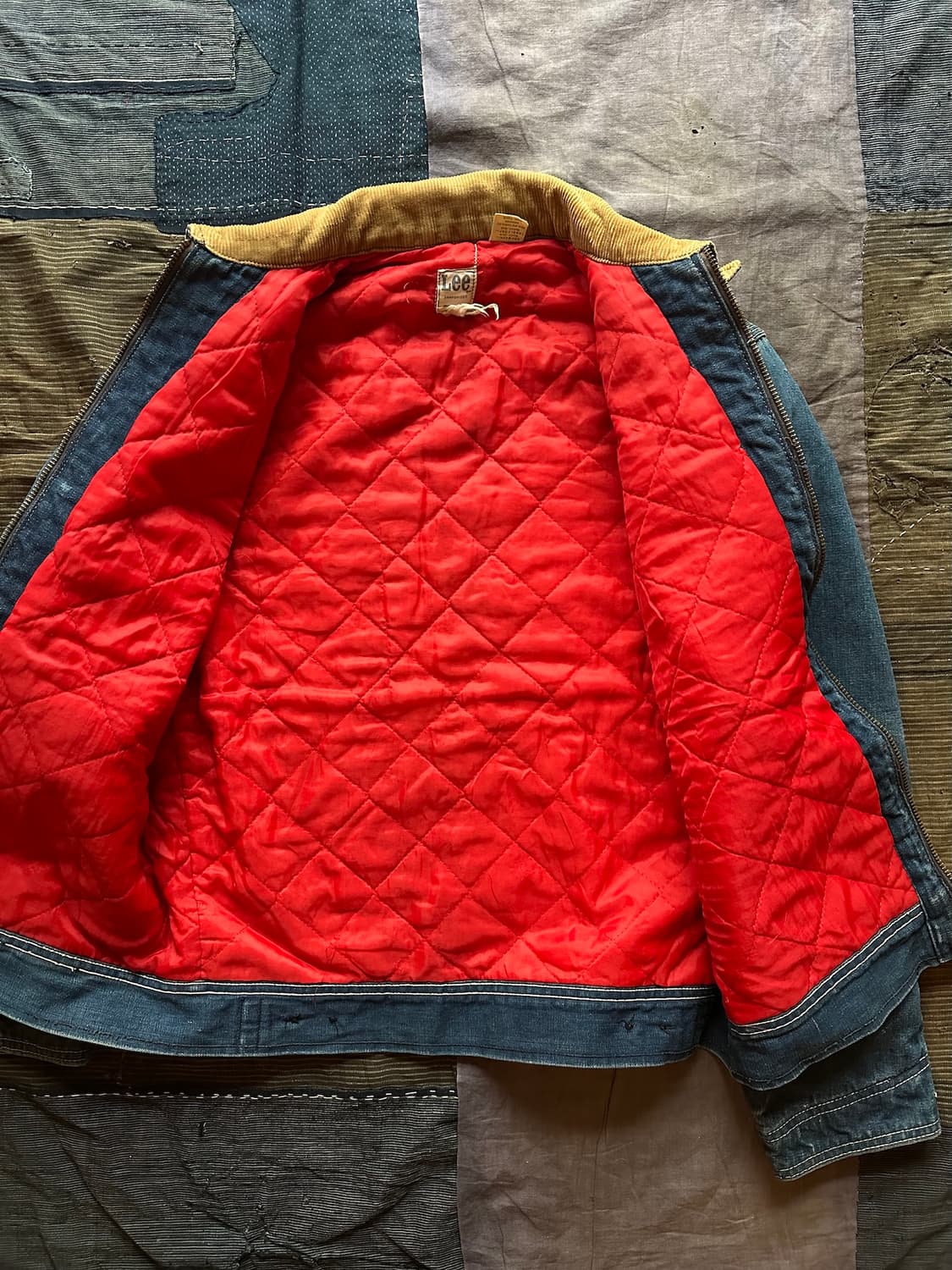 70s USA LEE 빈티지 리 191LB 데님 워크 자켓 rrl 상품이미지7