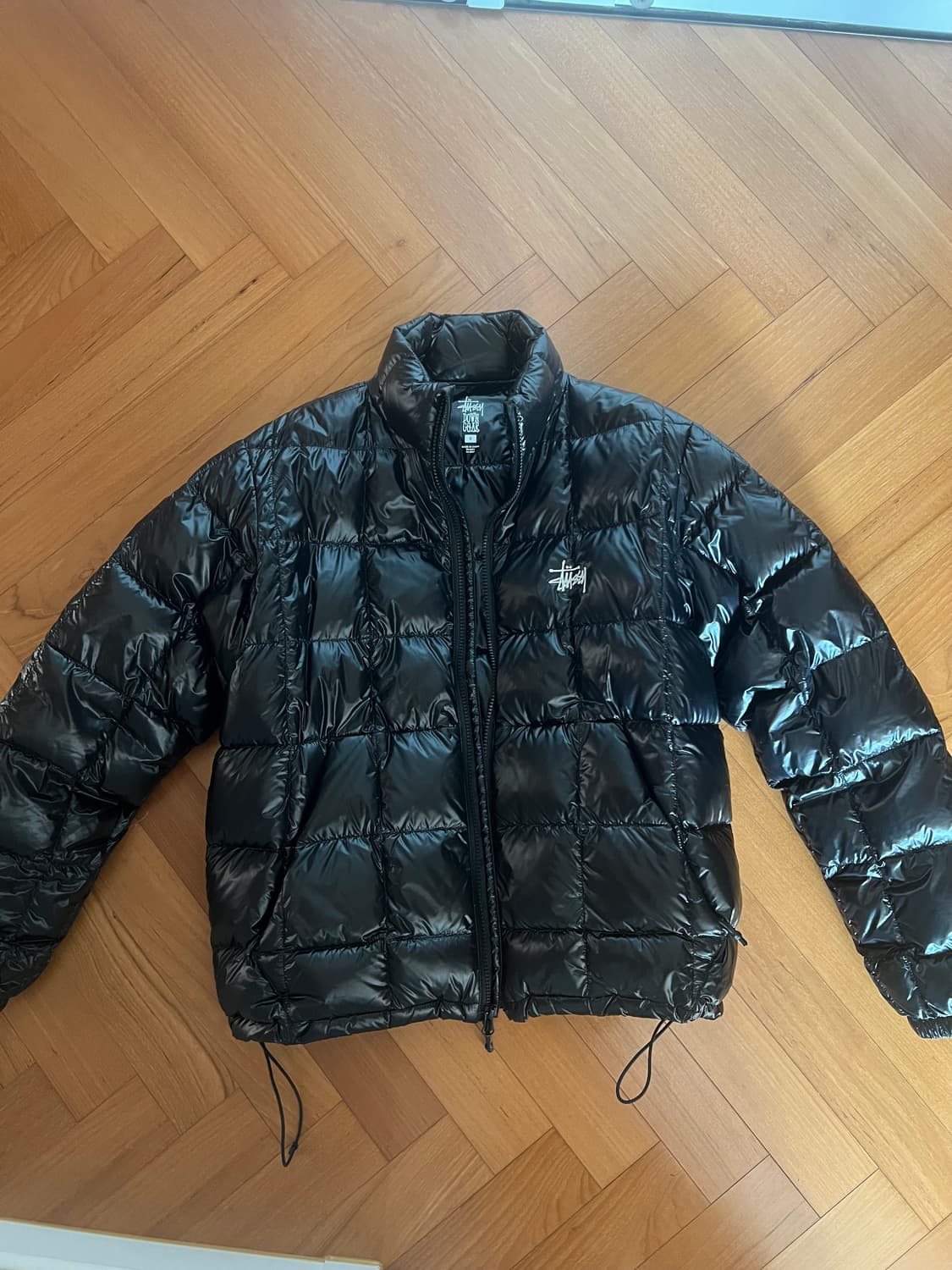 스투시 미드웨이트 푸퍼 블랙 경량패딩 상품이미지2