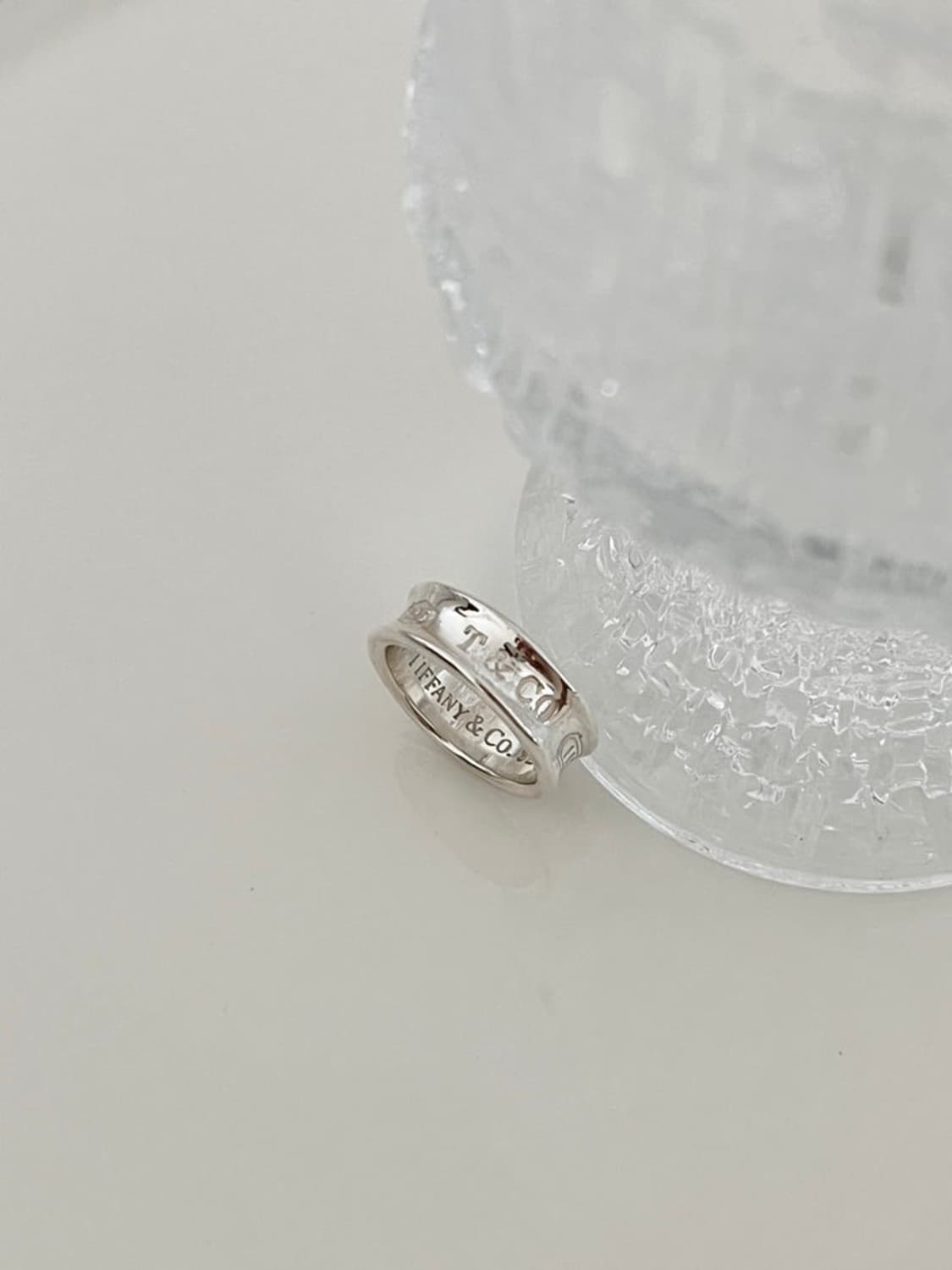 빈티지 티파니앤코 1837 스털링 실버 반지 상품이미지2