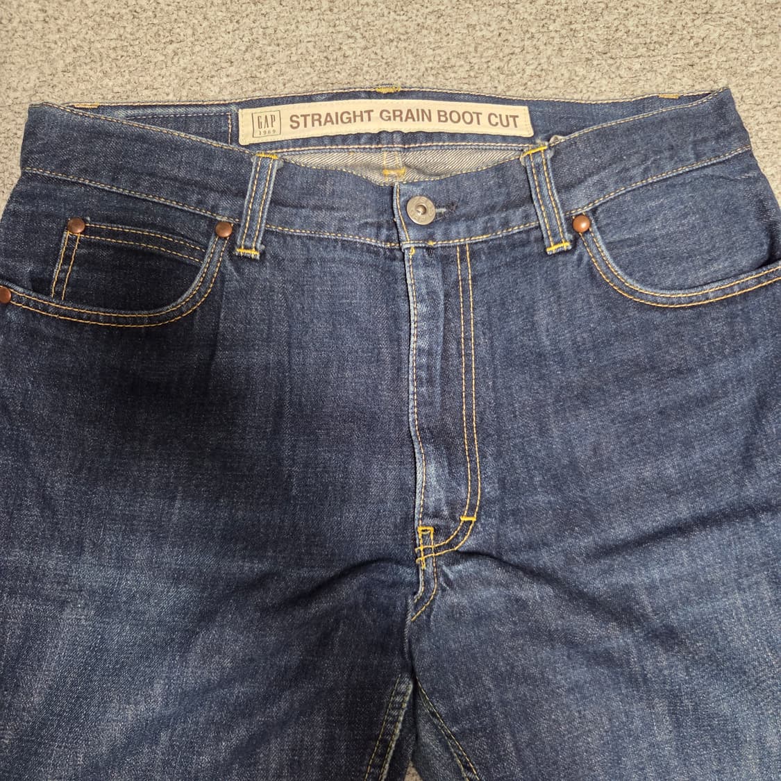 이탈리아제 Gap 빈티지 데님 팬츠 31-32 상품이미지5