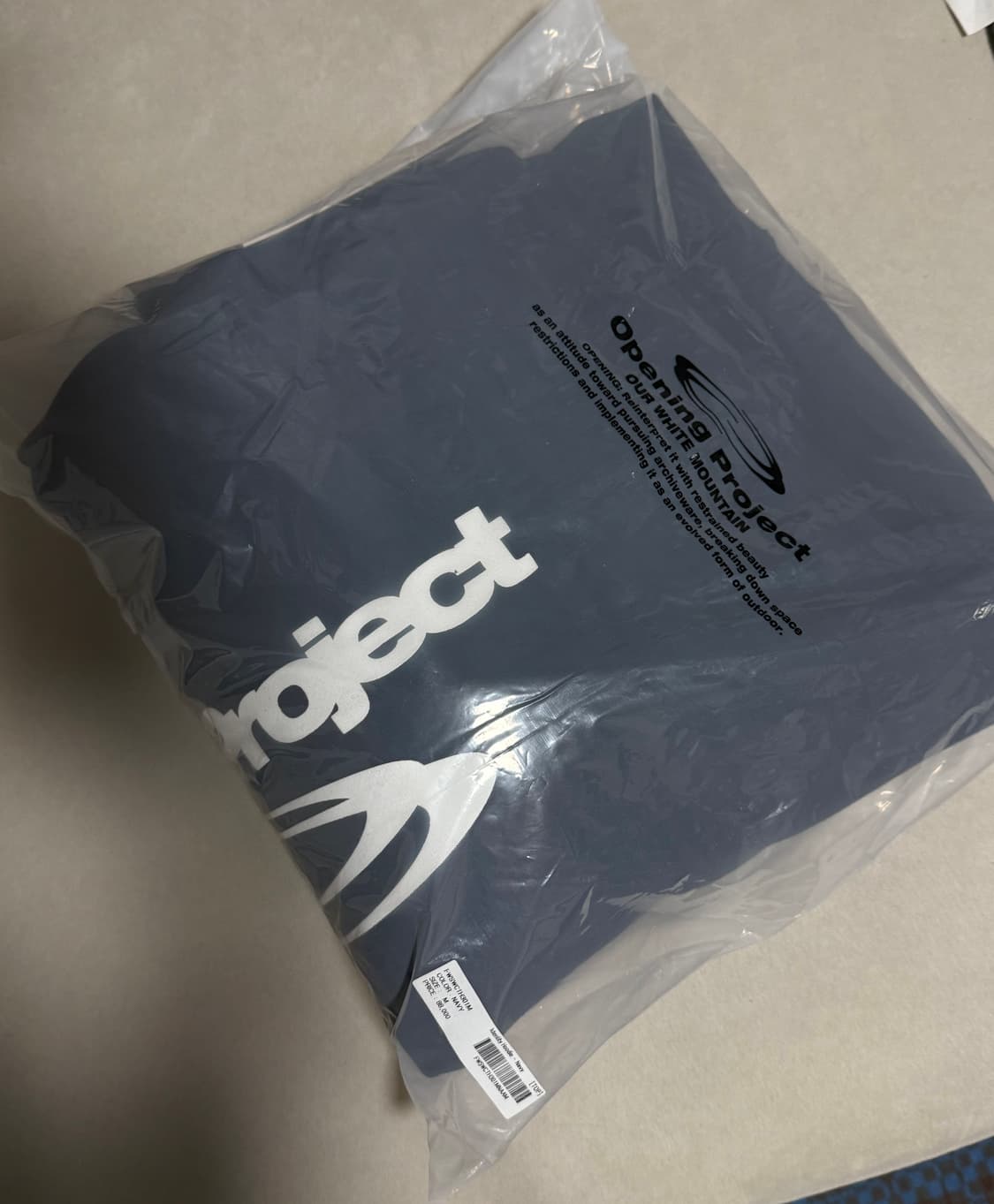 오프닝프로젝트 후드티 ( 새상품) 상품이미지2