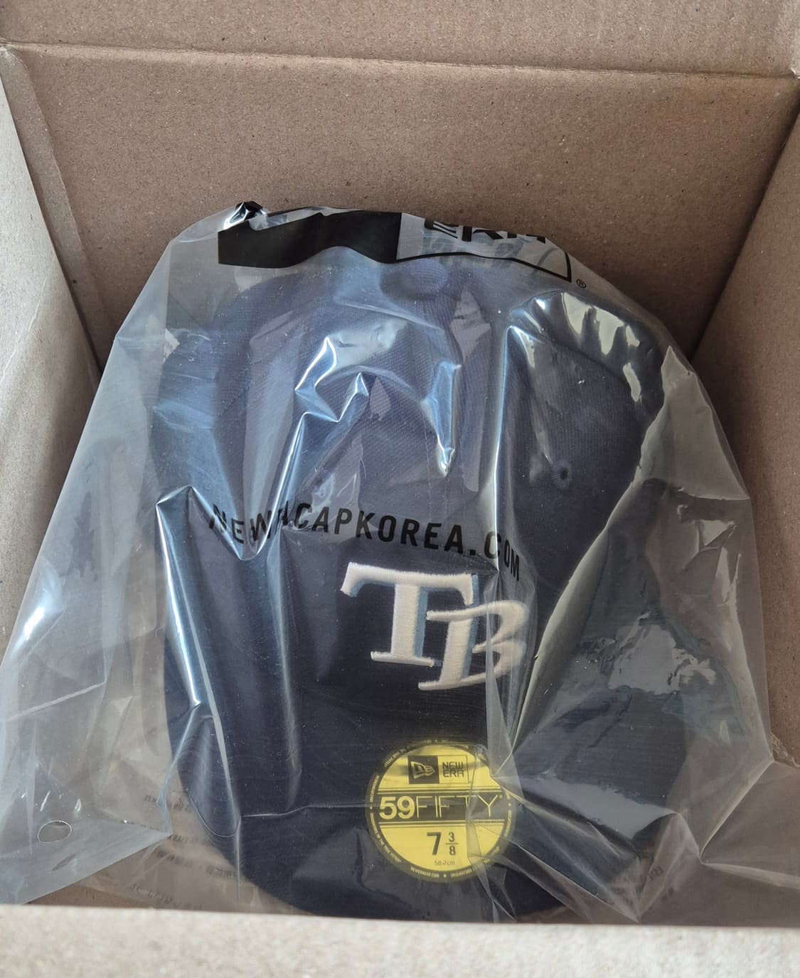 새상품 MLB 어센틱 탬파베이 레이스 게임 라이트 네이비 70361051 상품이미지7