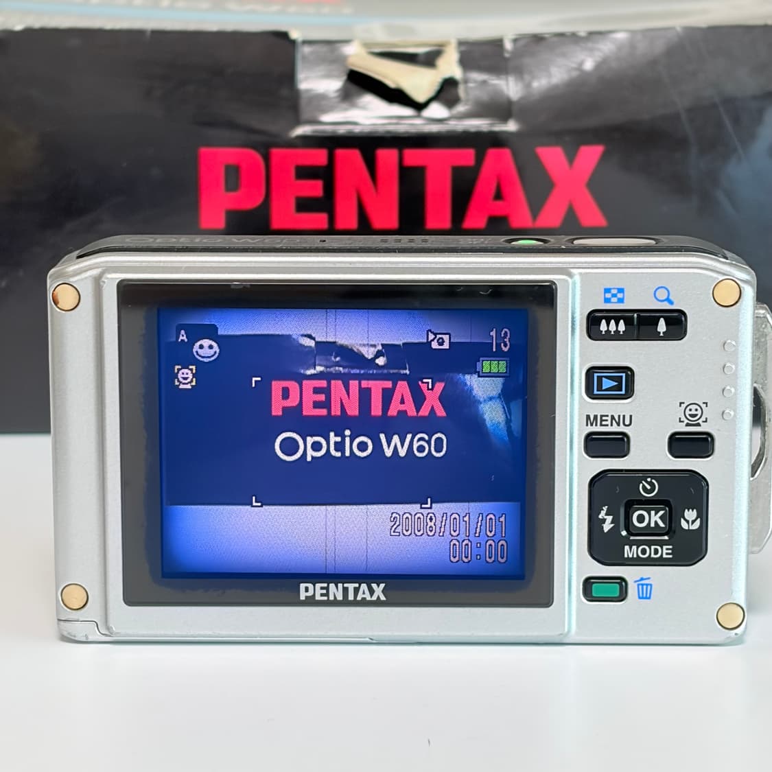뽀용🫧 쨍한색감🩷 작례있음! Pentax Optio W60 상품이미지5