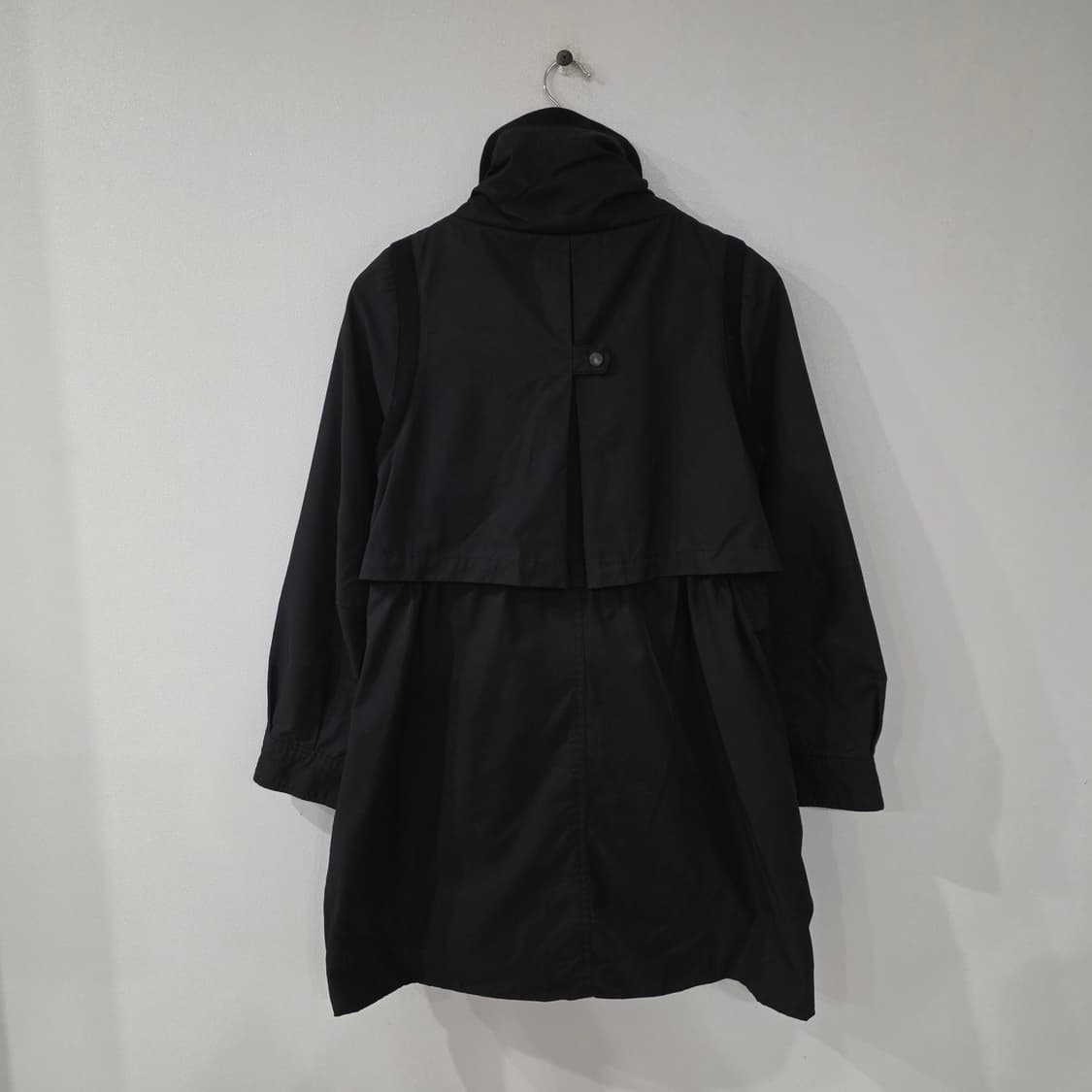 시슬리 블랙 여성 코트 상품이미지6