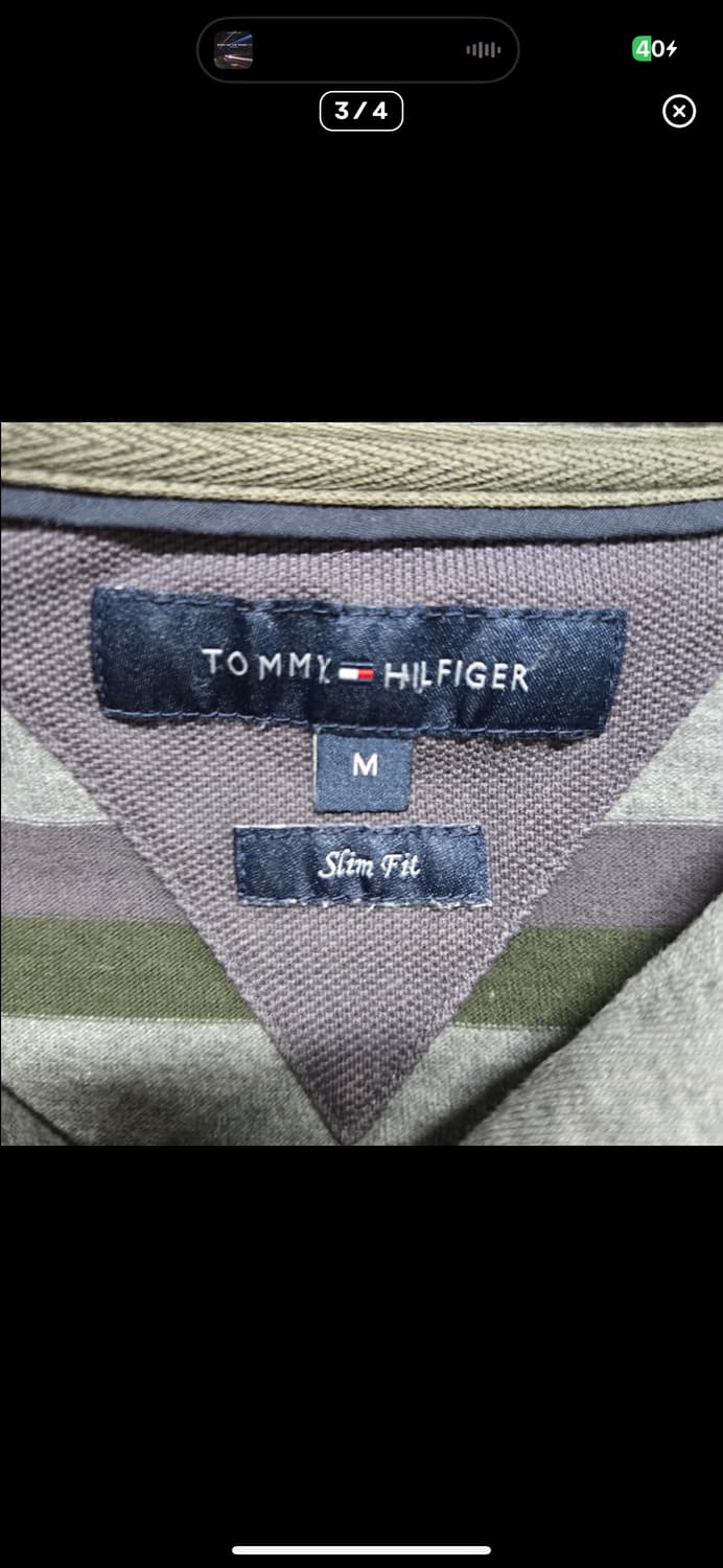 (바배) 타미 힐피거 스프라이트 카라 롱슬리브 상품이미지3