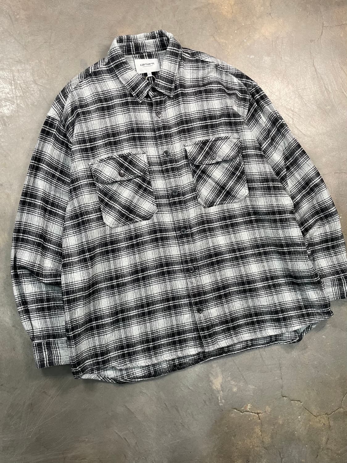 칼하트 WIP 크렌즈 플란넬 셔츠 상품이미지2