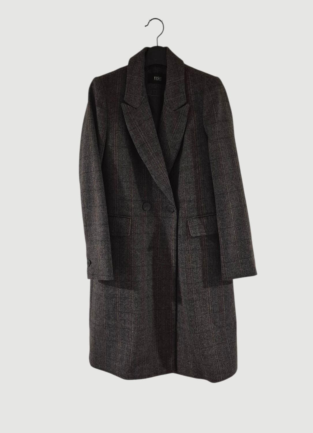 비지트인뉴욕 여자 여자 울 코트 상품이미지1