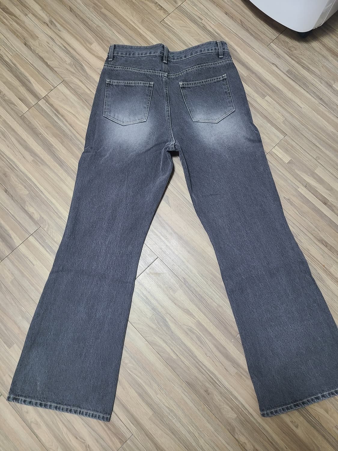 시그니처 플레어 데님 팬츠[그레이] L사이즈 새상품 상품이미지5