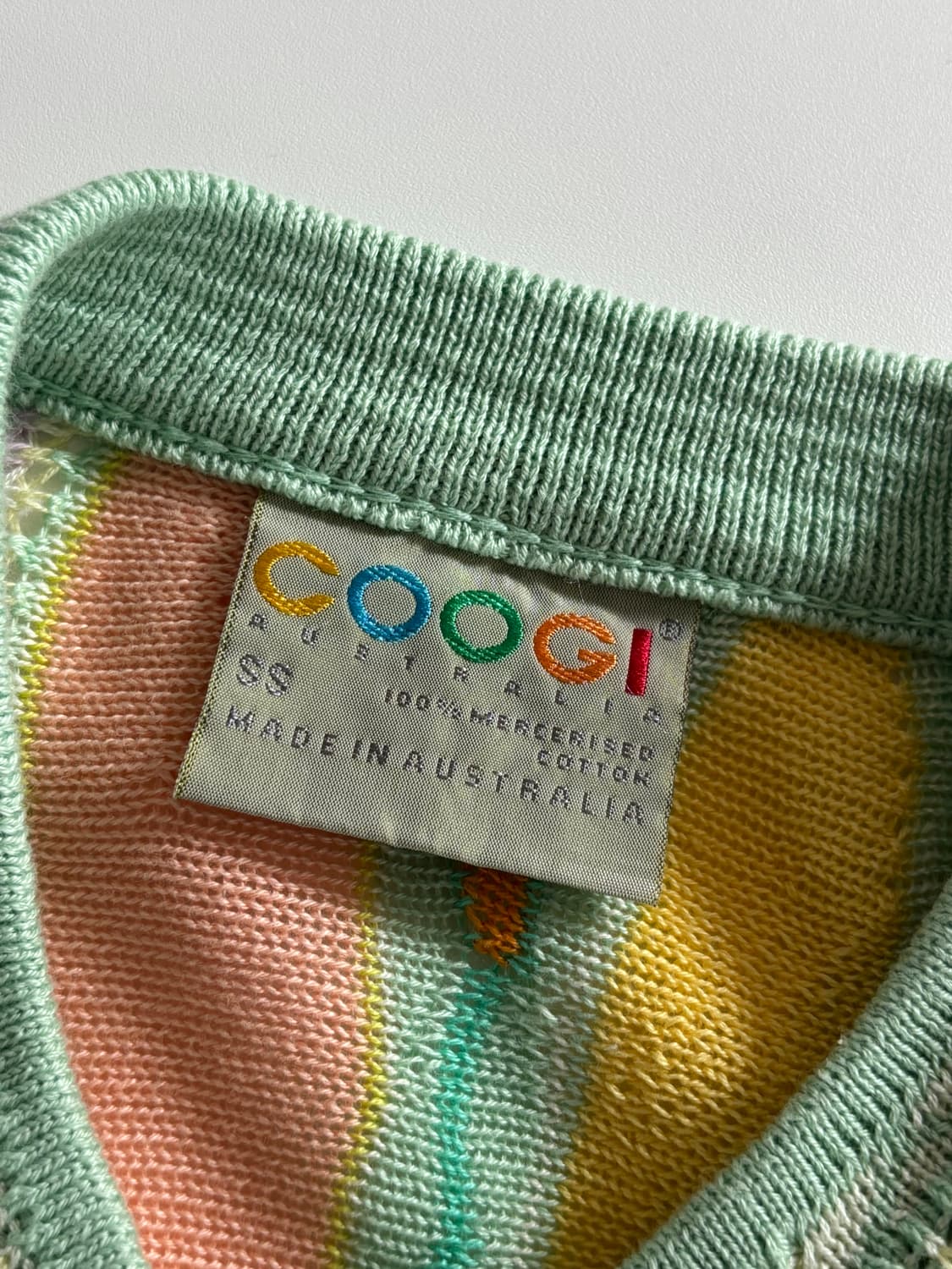 Coogi 쿠지 민트 케이블 가디건 상품이미지6