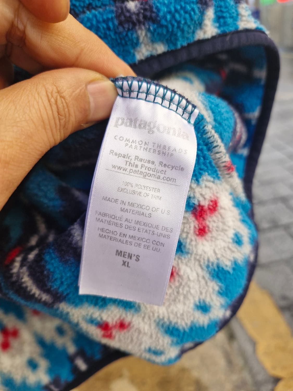 Z-167 파타고니아 신칠라 아즈텍 네이티브 상품이미지6