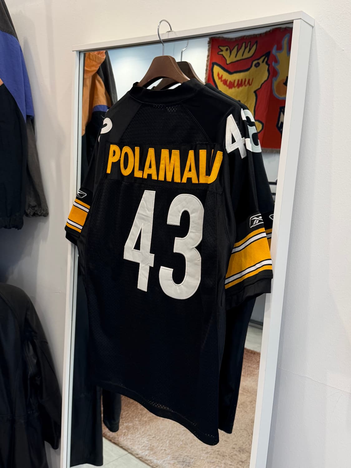(deadstock) Reebok 리복 NFL 피츠버그 스틸러스 풋볼 저 상품이미지5