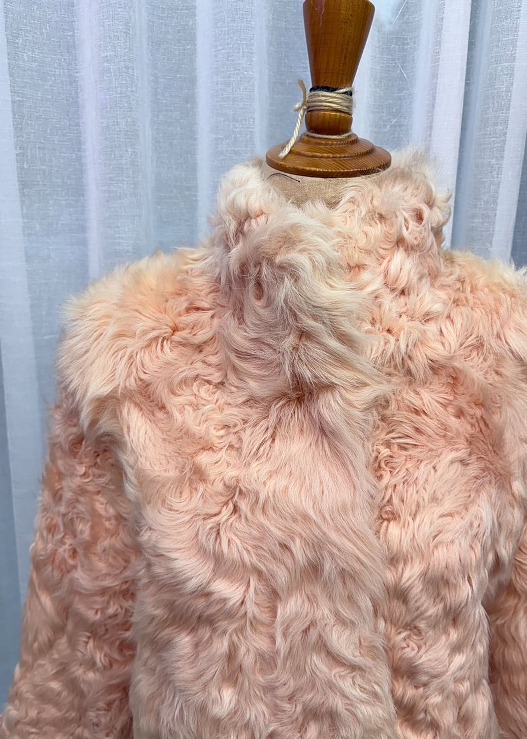 캔디핑크 퍼자켓 상품이미지5