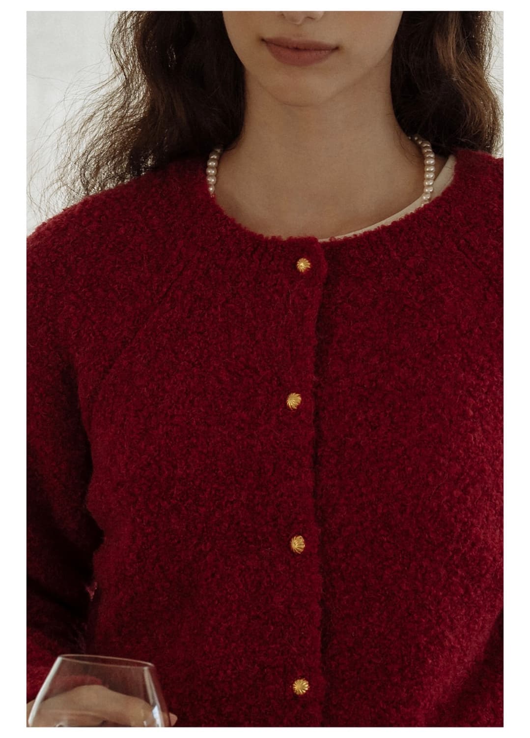 틸아이다이 알파카 가디건 상품이미지3