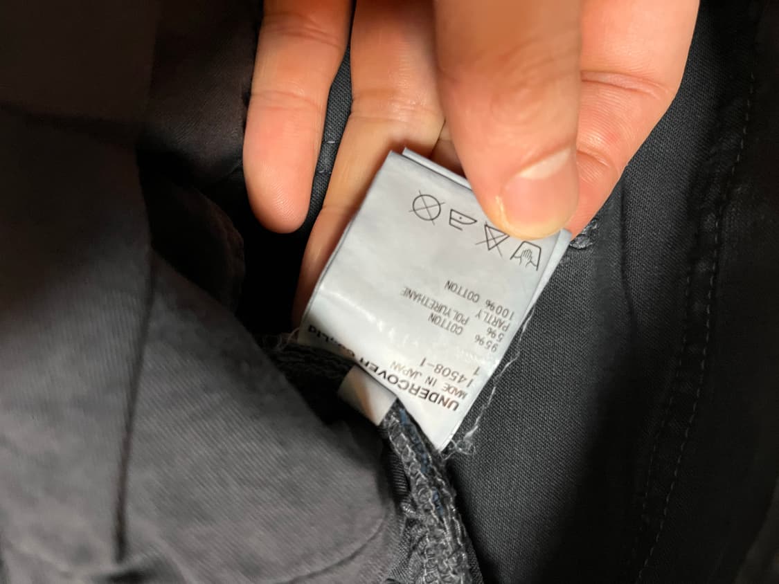 언더커버 2012SS 스커트 도킹 데님 팬츠  상품이미지4