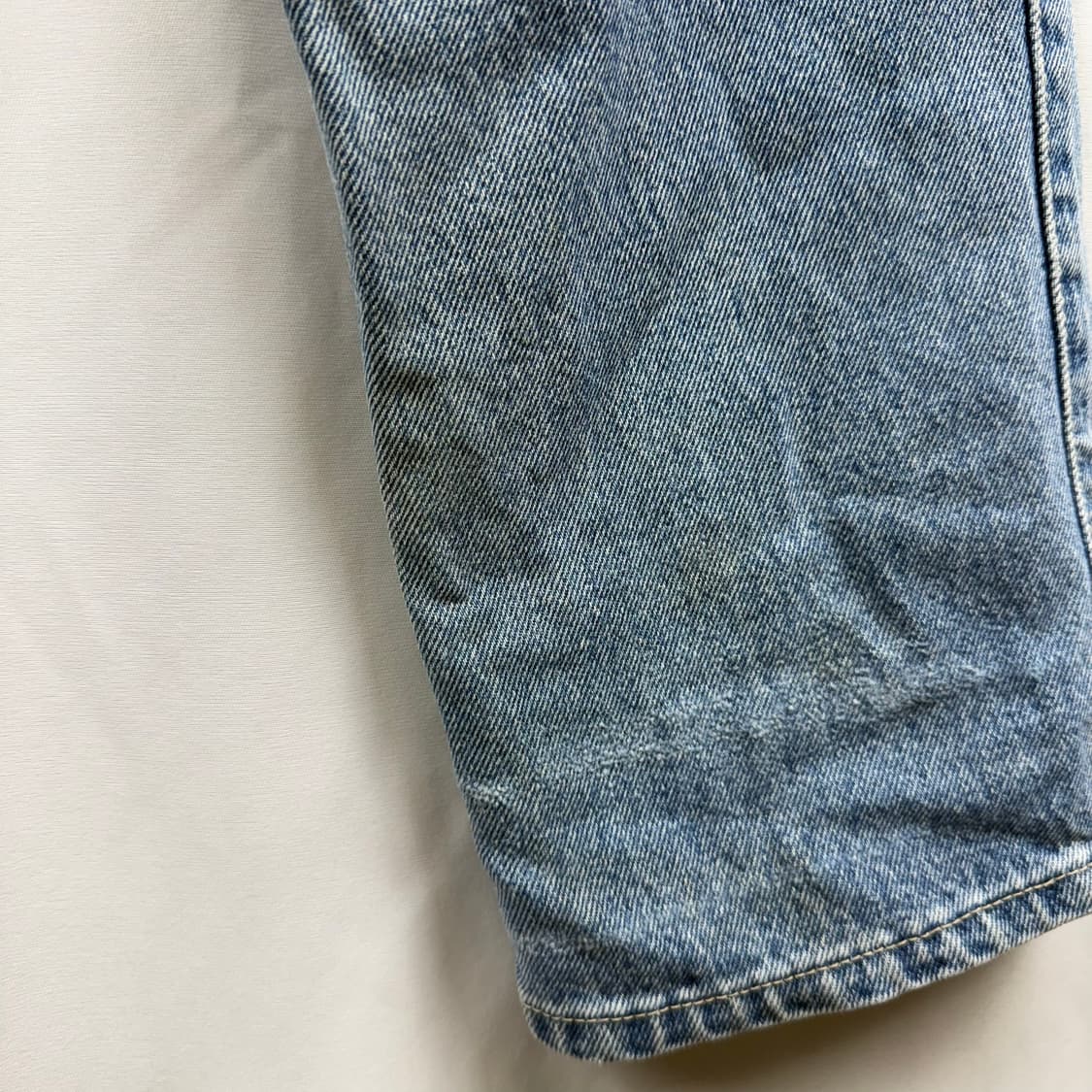 (F) 랭글러 연청 데님 팬츠 상품이미지4