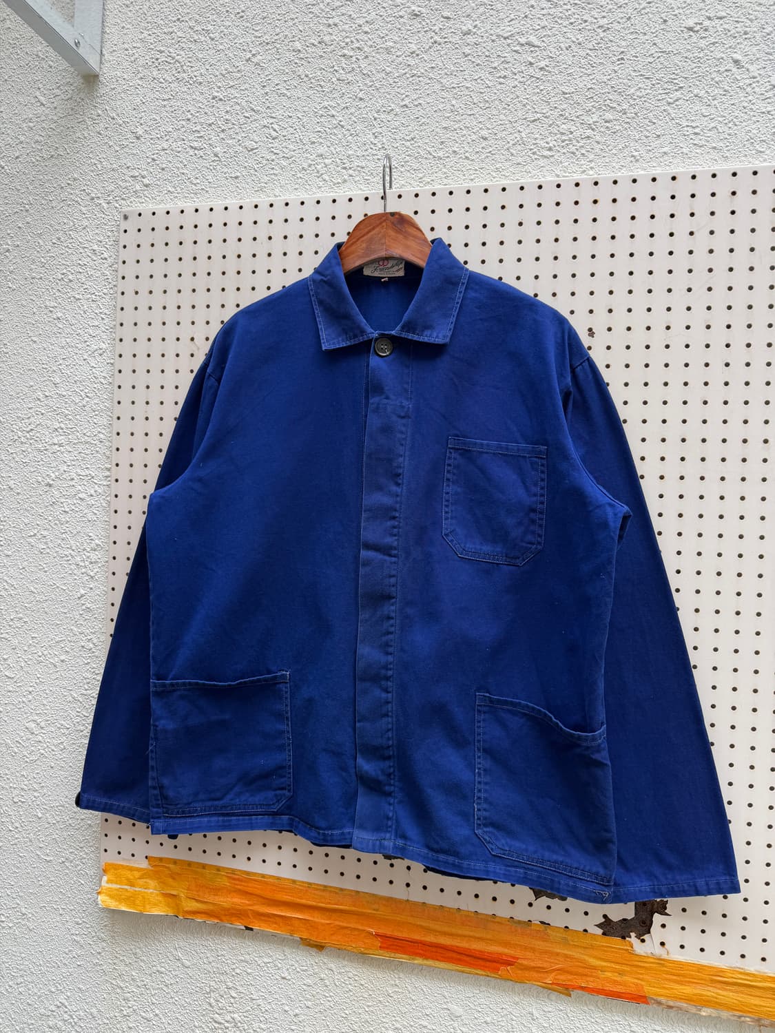 1970s FRIENDSHIP INDIGO BLUE 빈티지 프렌치워크자켓 상품이미지4