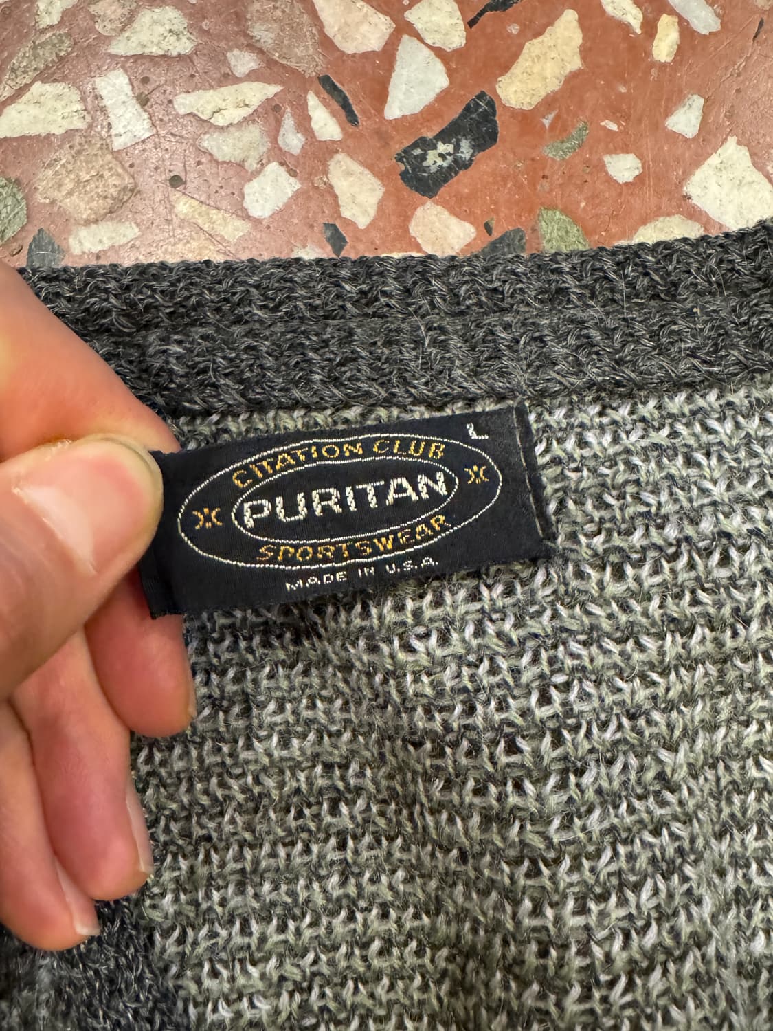 60s Puritan 모헤어 가디건 (L) 상품이미지4