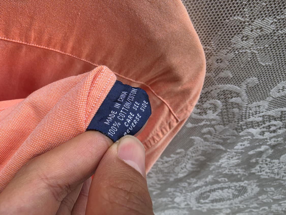 90s 랄프로렌 슬림핏 옥스포드 셔츠 상품이미지7