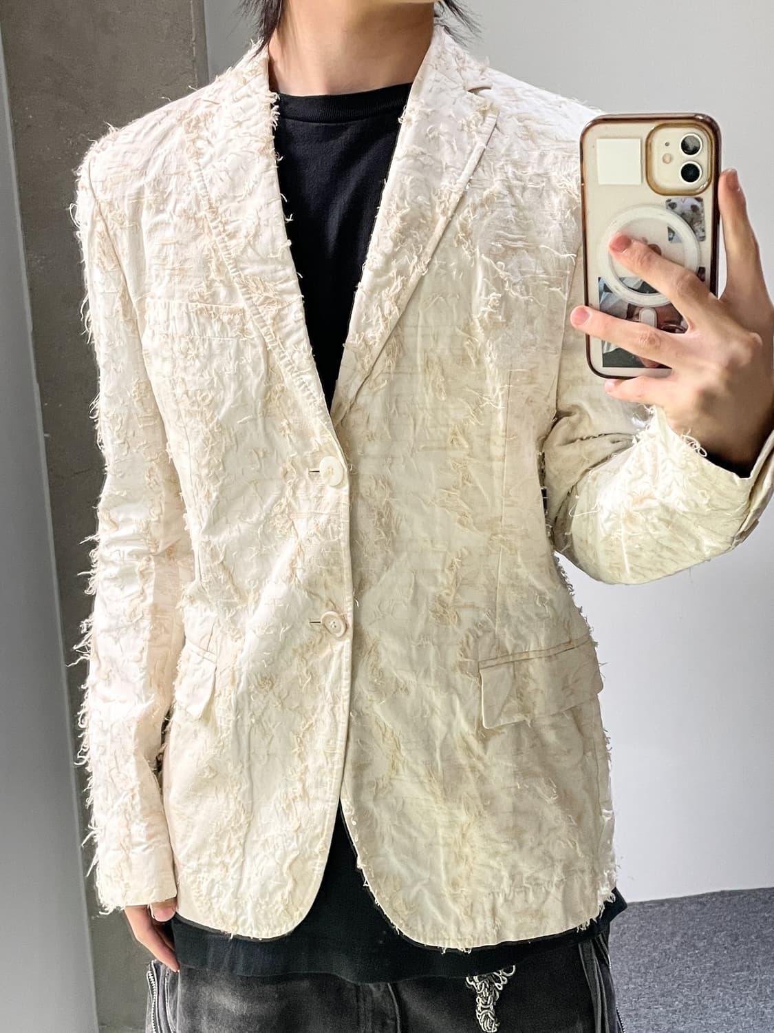 겐조 디파일 아카이브 커티드 블레이저 상품이미지2