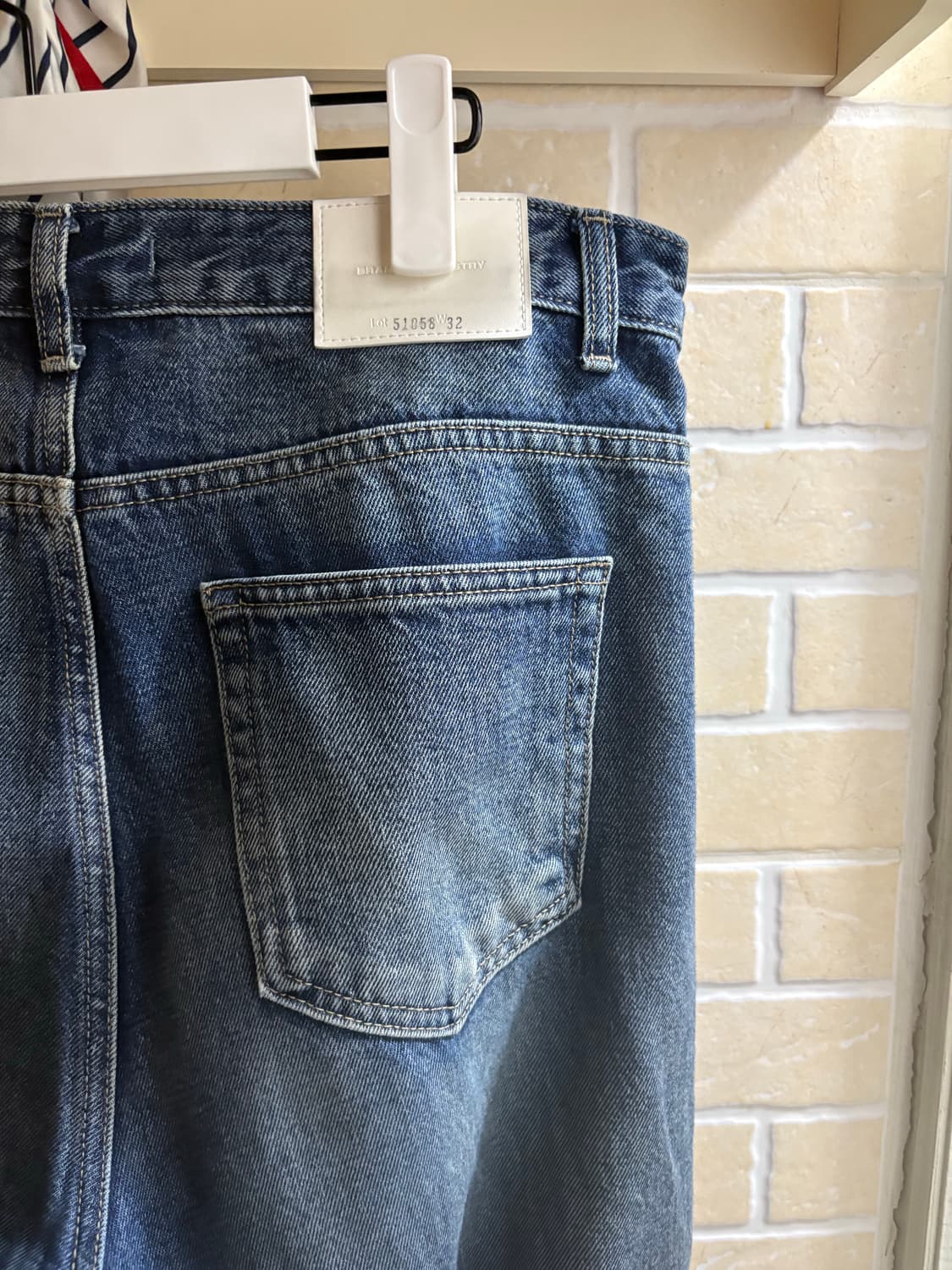 브랜디드 51058 KURABO MILKY WAY JEANS [WIDE 상품이미지8