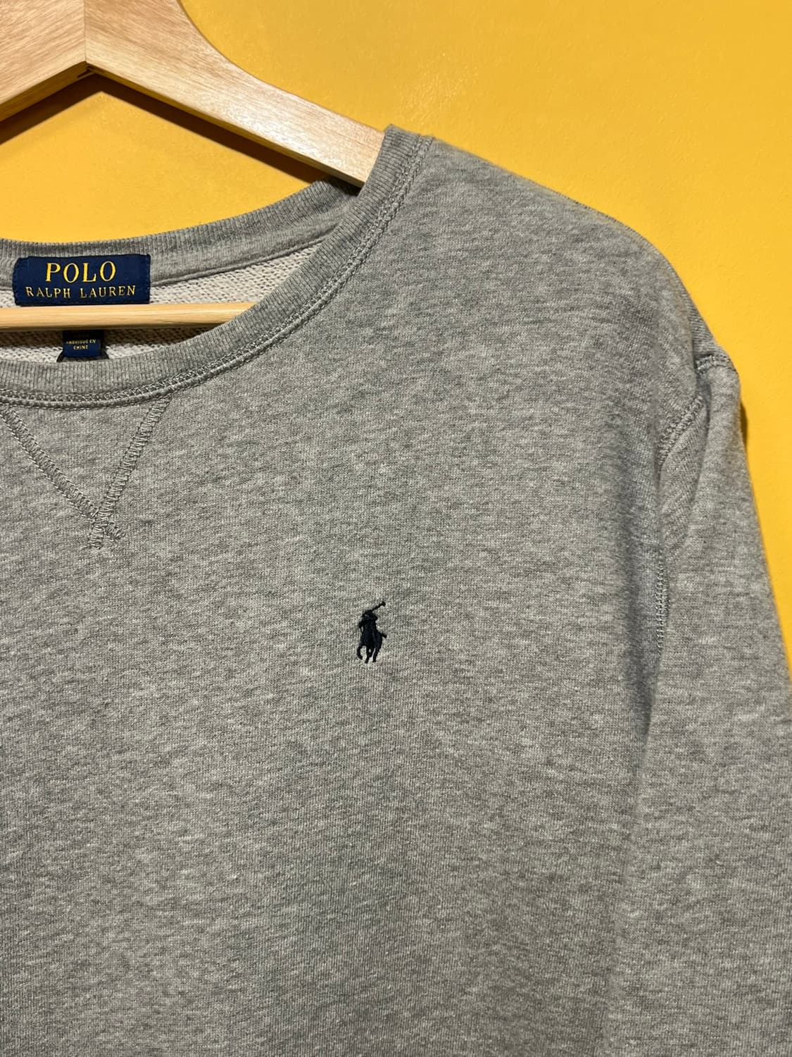 [보이즈XL] 폴로 랄프로렌 포니 그레이 크루넥 스웨트셔츠 맨투맨 상품이미지2
