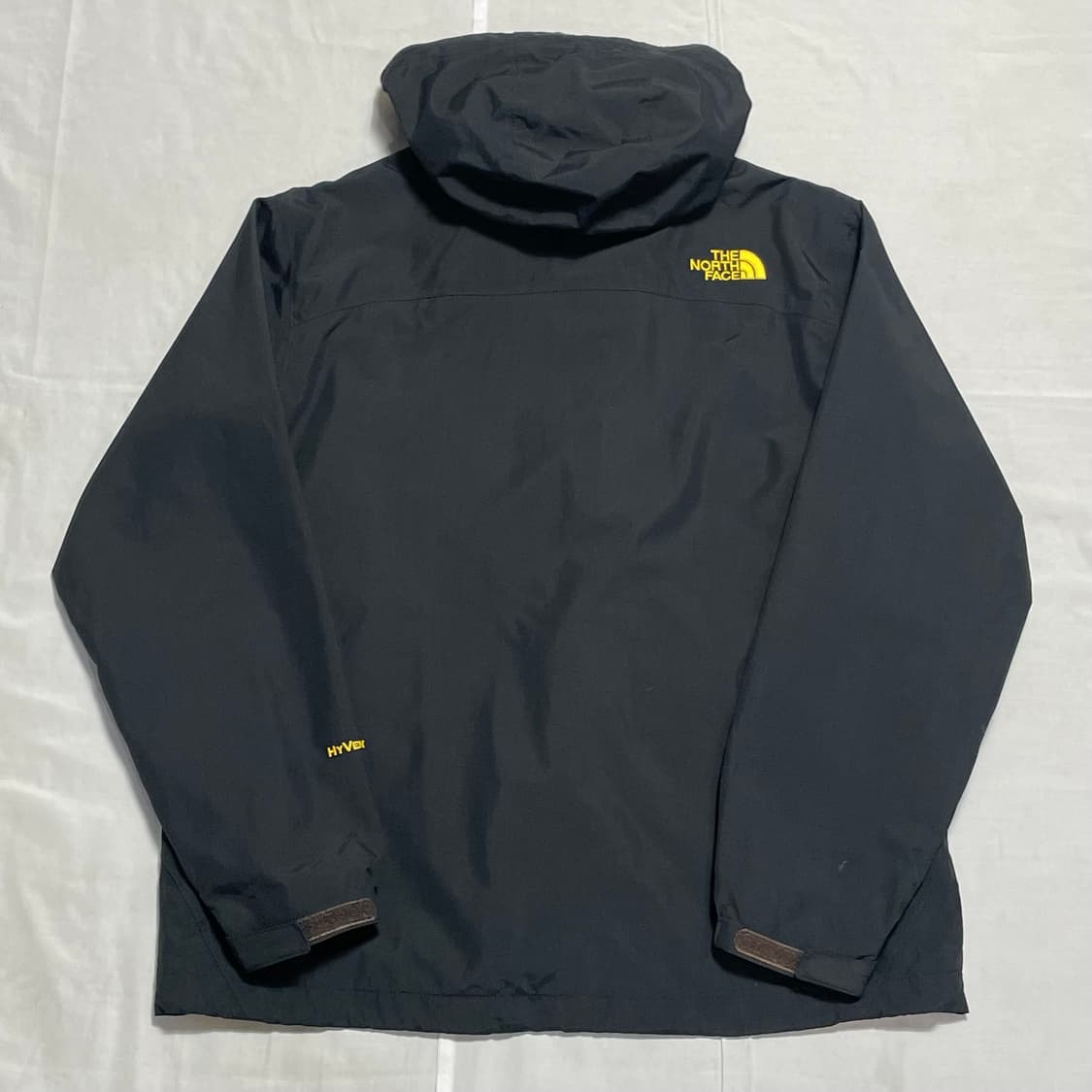 M 노스페이스 하이벤트 옐로우 배색 나일론 후드자켓 상품이미지3