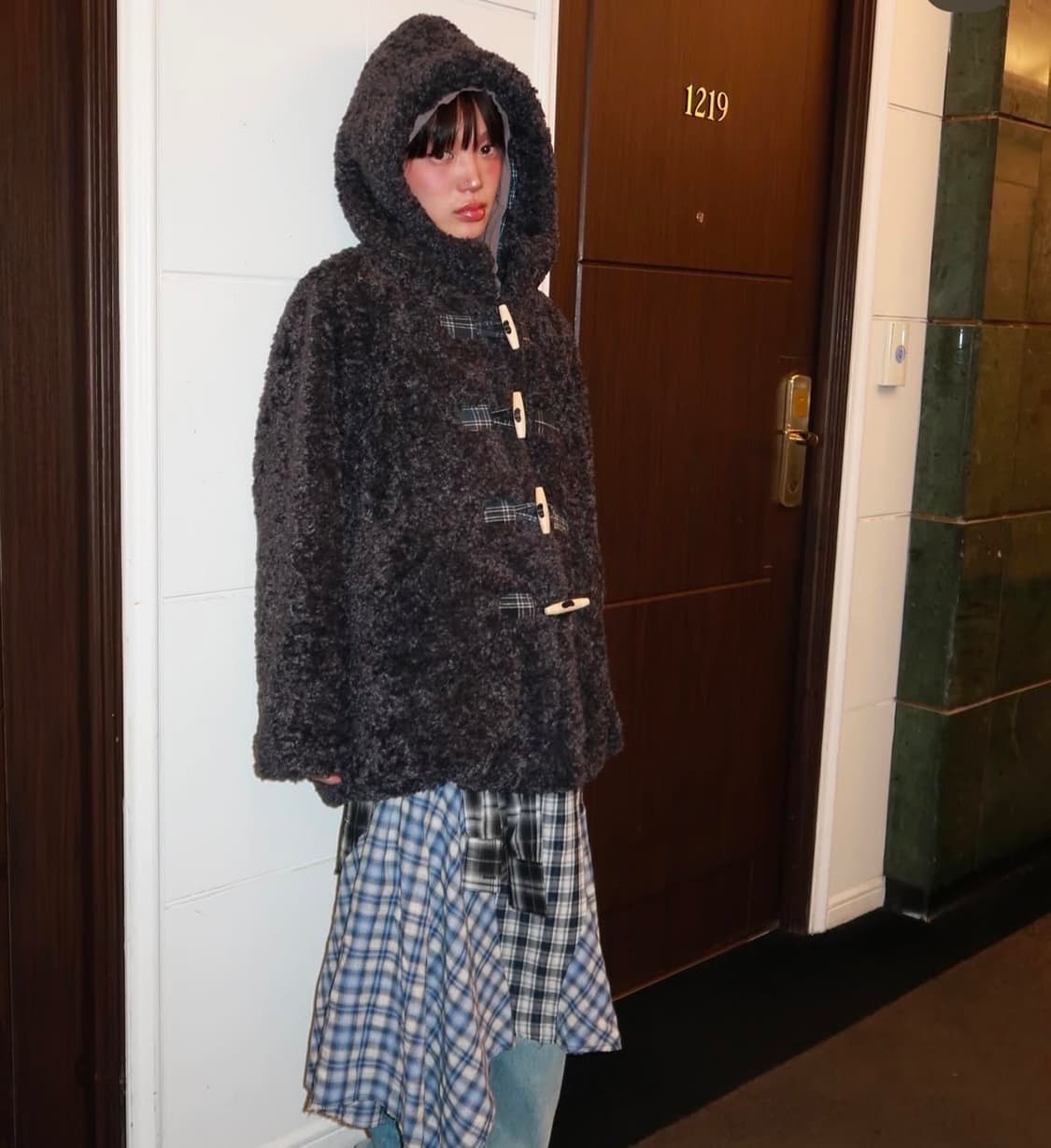 더뮤지엄비지터 the museum visitor 퍼자켓 상품이미지2