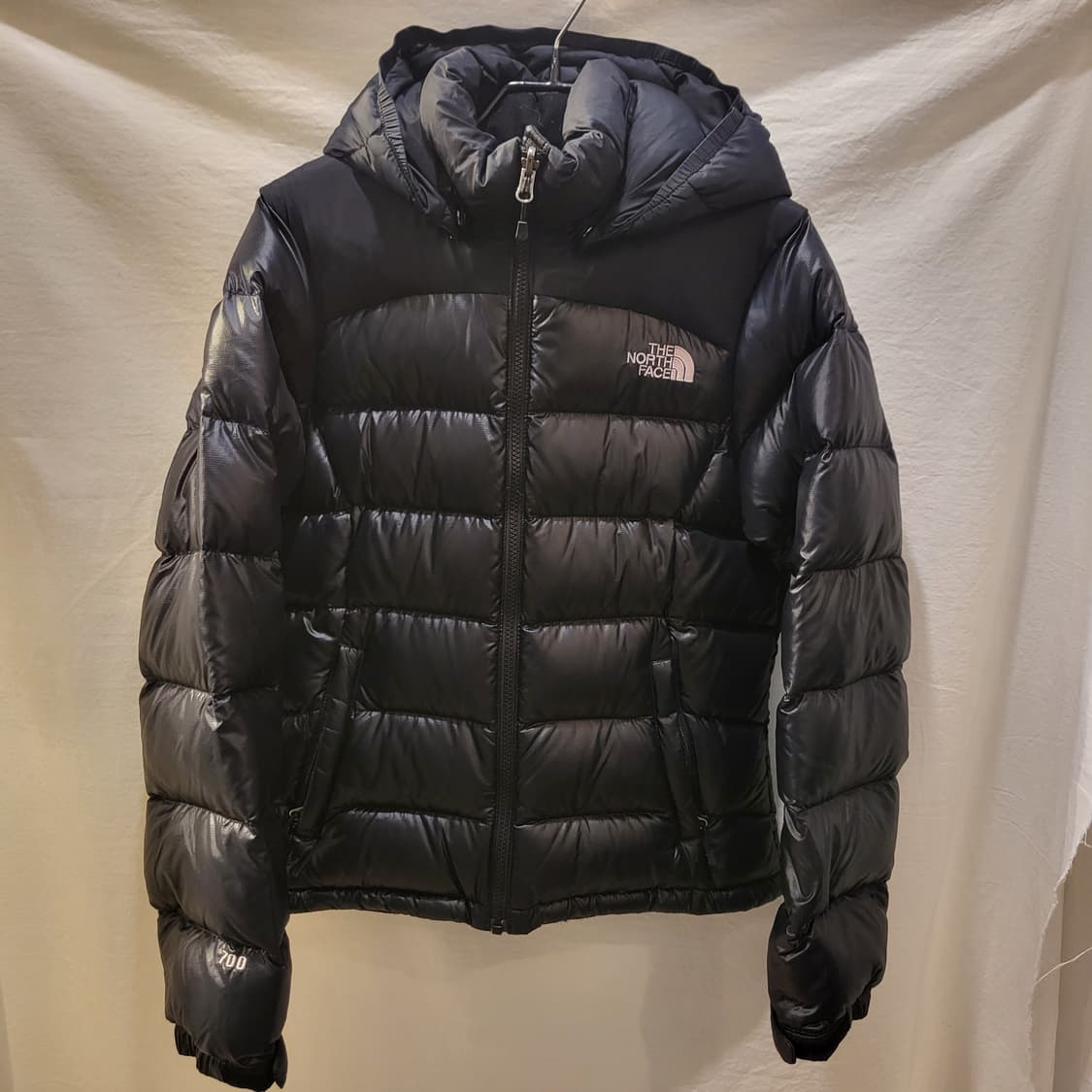 노스페이스 700 블랙 패딩 자켓 구스다운 상품이미지1