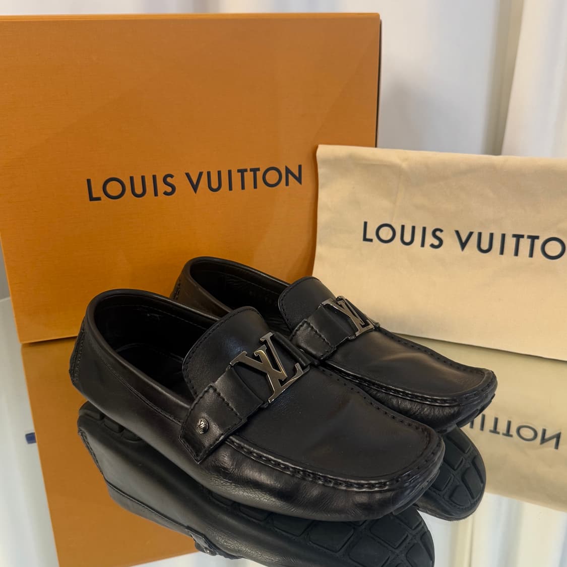 (8.5) 루이비통 lv 몬테 카를로 모카신 로퍼 상품이미지1