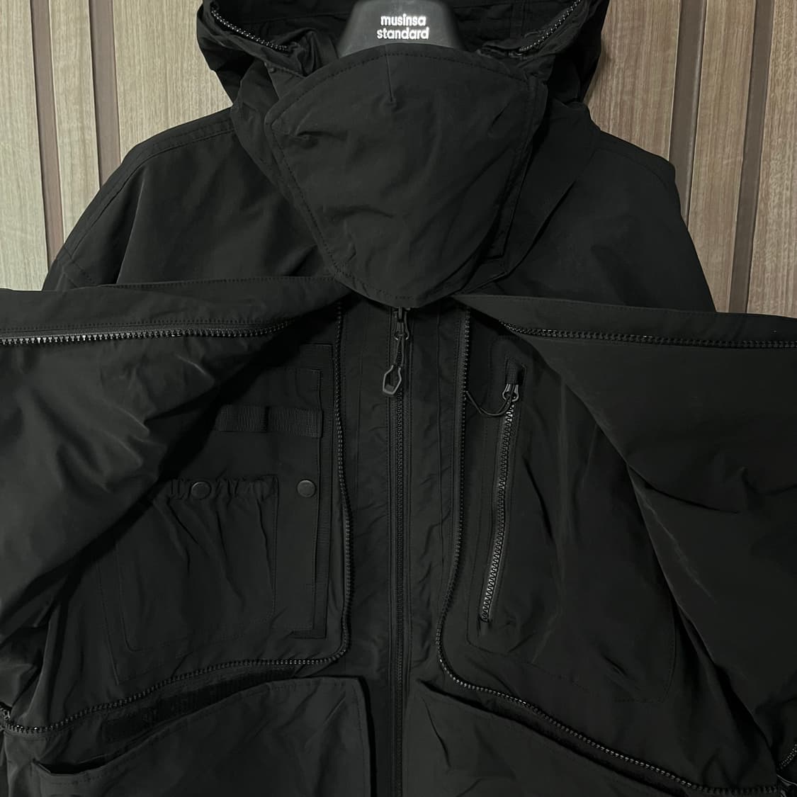 새상품(XXL)밥캣 제트 하드쉘 유틸리티 자켓 블랙 상품이미지6