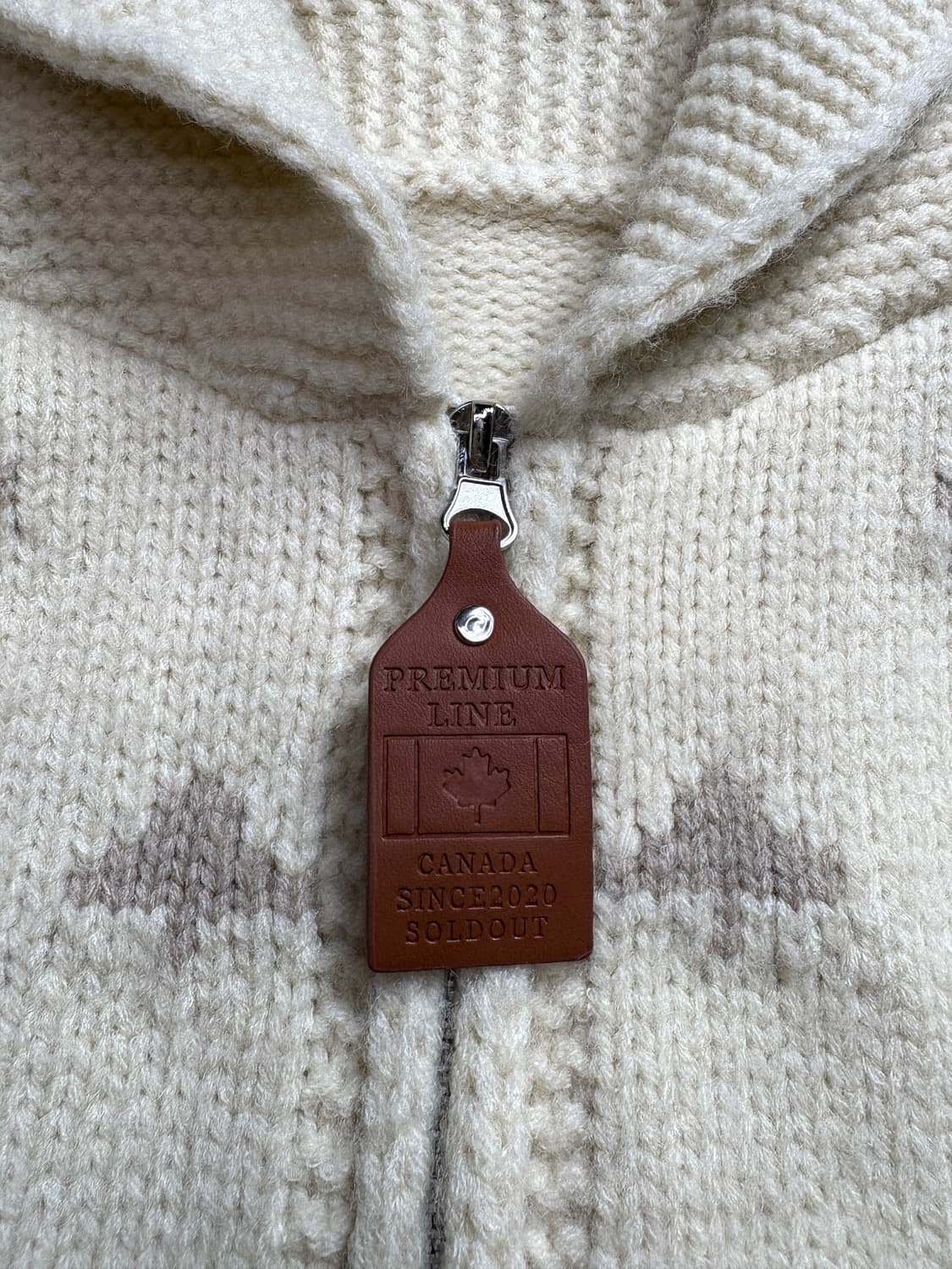 90s 일본 빈티지 코위찬 스웨터 집업 자켓 2171 상품이미지3