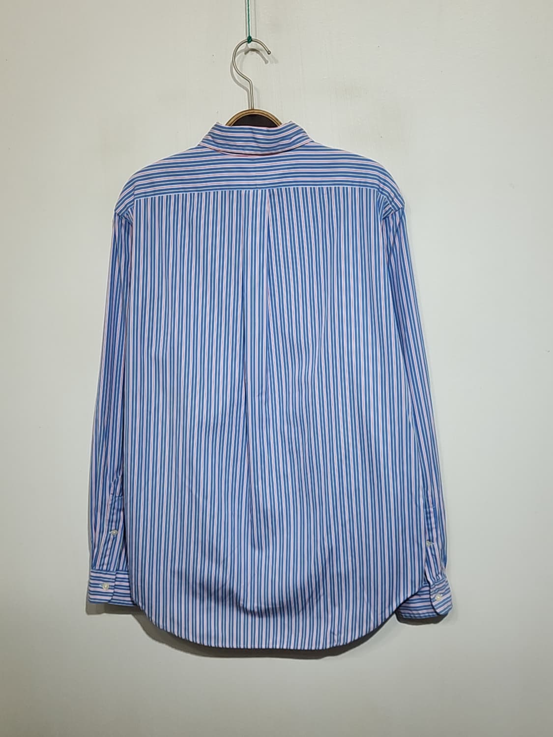 (L) 랄프로렌 폴로 남방 스트라이프 셔츠 로고 캐주얼  상품이미지6